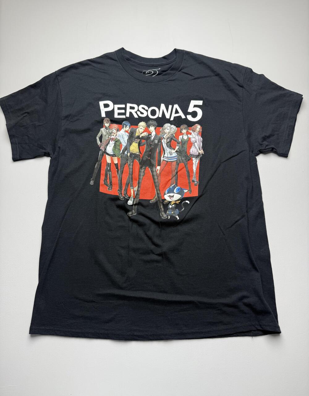 Ripple Junction Shirt Mens XL Black Persona 5 Graphic Tee Anime Video Game
